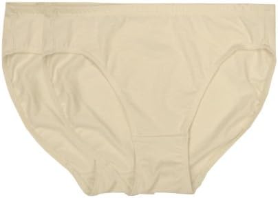 Ecoland Women's Organic Cotton Hi-cut Brief (2 pcs/pack) - Made in USA - Natural Only