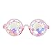 Careonline Festivals Kaleidoscope Glasses Rainbow Prism Sunglasses Goggles