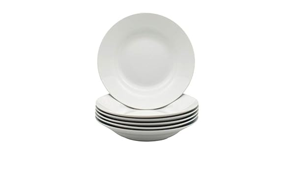 St@llion - Cuenco para sopa (6 unidades, porcelana), color blanco ...