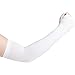 BYINN UV Sun Protection Cooling Arm Sleeves for Men Women Youth Kids Cool Long Sleeves to Cover Arms Sports Gloves Golf Cycling Running Driving Baseball Basketball Tattoo Cover Sleeve 1 Pair/ 3 Pairs