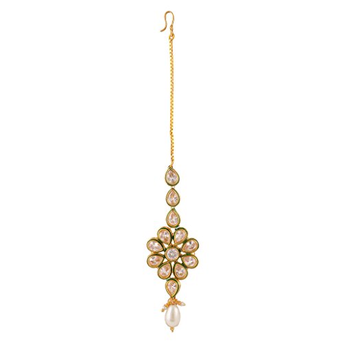 bridal maang tikka for wedding mang tika girls jewellerySAMA0027WH