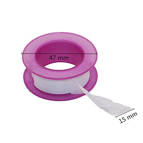 Kammas 7m Roll Faucet Tap Plumbing Thread Screw Sealing Tapes PTFE Water-tap Repairing Waterproof Leakproof Garden WaterStop Tape 3 Pcs