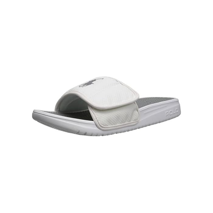 Romsey Rubber Sandal, White/Musg, 9 