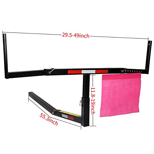 ECOTRIC Truck Bed Extender Pickup Truck SUV Bed Hitch Mount Extension