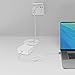 POWLAKEN Compatible MacBook Pro Charger 60W Mag Safe 2 T-Tip Power Adapter with 6FT AC Extension Cable, Charger Compatible with MacBook Air and for MacBooks 11