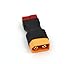 LHI 3 PCs Male XT60 XT-60 to Female T-Plug Deans Connector Adapter No Wires