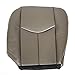 ECOTRIC New Leather Diver Seat Cover 922 Pewter for 2003 2004 2005 2006 Chevy Tahoe Suburban GMC Yukon