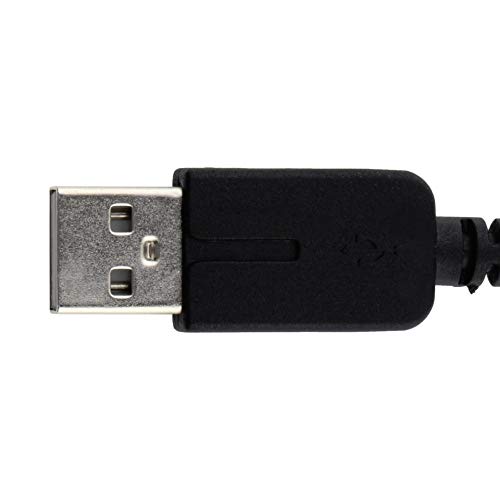 image for 1m Data and Power Cable for PSP Go, Cotchear 3ft Black 2 in 1 USB 2.0 