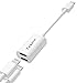 TESSIN iPhone 7 Adapter and Splitter, Dual Lightning Port Headphone Apple Audio and Charge Adapter Accessories for iPhone 7/7 Plus