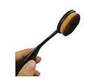 Oval synthetic hair Makeup Brush Beauty Cosmetic Liquid Foundation Cream Concealer Powder Blush Make up Tool