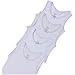 Buyless Fashion Tank Tops for Girls- Sleeveless Cami Tanks Cotton Undershirts for Dance Gymnastics Kids Toddler Size (4 Pack) - TW14-GW-5-6 White