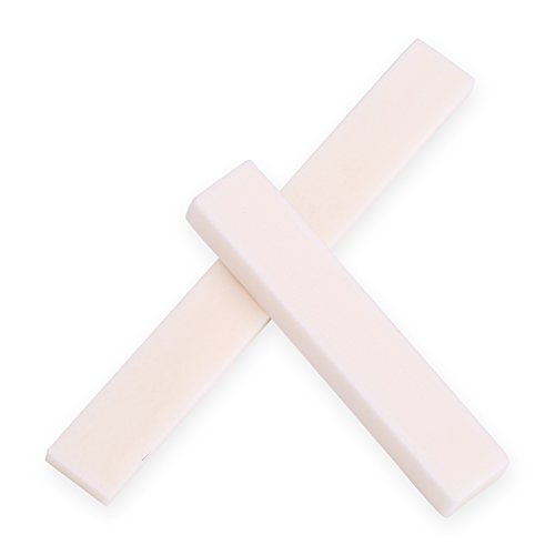 Guitar Saddle Nut, Replacement Parts Bone Saddle Nut Slotted Set