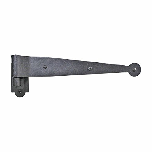 Renovators Supply Manufacturing Black Offset Strap Lift Off Pintle