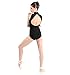 Women's Classic Sleeveless Turtleneck Backless Leotard (XS)