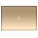 MacBook-Air-13-Shell, RiverPanda Lightweight Ultra Slim Metallic Coated Hard Case Cover With Keyboard Skin for MacBook Air 13-Inch (A1369/A1466) - Metallic Gold