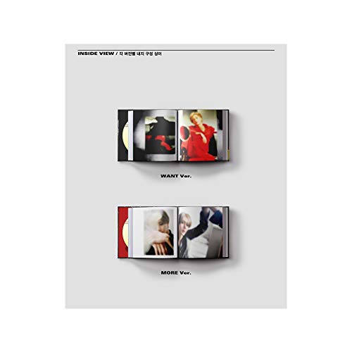 TAEMIN 2nd Mini Album - Want [Random ver.] CD + Folded Poster + photoook+photocard +Paper Toy - Thumbnail 3