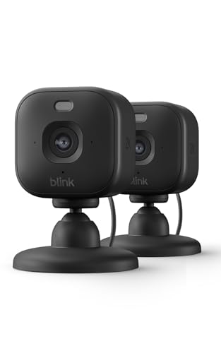 Blink Mini 2K+ (neueste Generation) | Sicherheitskamera mit Netzstecker für zuhause | 2K-Videoauflösung, 4-fach-Zoom, Nachtsicht in Farbe | Funktioniert mit Ale