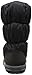 crocs Women's Winter Puff Boot Wom Snow Boot, Black/Charcoal, 8 M US