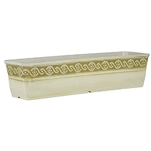 Classic-Home-and-Garden-9418D-514-18-Corinthian-Trough-Planter-Desert