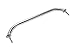 Amarine-made Polished Stainless Heavy Duty Oval Boat Marine Grab Handle Hand Rail with Flange & Stud - 12