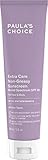 Paula's Choice Extra Care Non-Greasy Sunscreen SPF 50 Water Resistant for Face and Body with Antioxidants - 5 oz