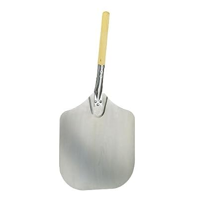 14-Inch x 16-Inch Aluminum Pizza Peel with Wood Handle *Excellent Practical*!