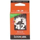 Lexmark Brand X6570-#42 - 1-Standard Return Prog Black (Office Supply / Inkjet Ink)