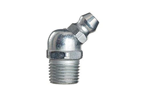 Alemite 1688-B Loose Fitting, 45 Degree Angle, SAE Special Short, 1/8" Male PTF