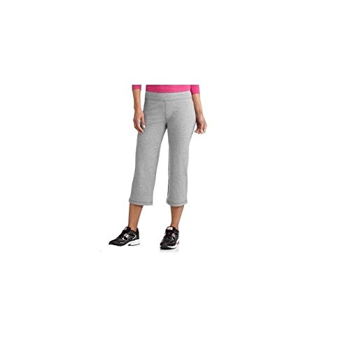 Womens Dri-more Stretch Core Capri Bermuda Pants Activewear Loungewear (M, Gray)