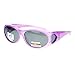 Womens Polarized Fit Over Glasses Sunglasses Oval Rhinestone Frame Purple