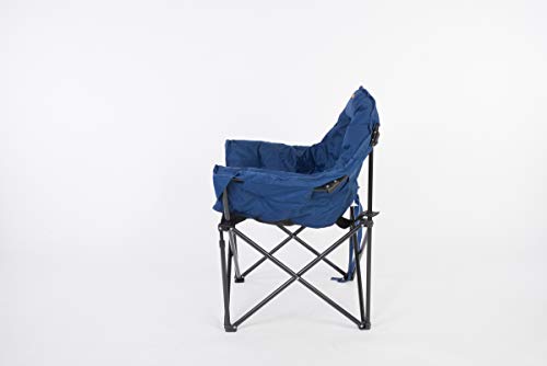 Faulkner 49575 Big Dog Bucket Chair, Blue/Black