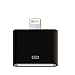 Lightning to 30-Pin Adapter, AKwor 8 Pin to 30 Pin Charging Cable Adapter Converter for iPhone 7, 7 Plus, 6S, 6S Plug, 5S, 5C, iPad (4-5 Black)