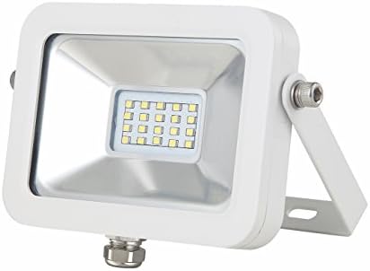 DNY 20W Mini Flat Panel LED Flood Light Outdoor Waterproof (IP65), Super Bright (1800LM), Warm White (3000K), Security Light for Garden/Garage/Workshop