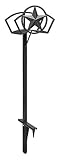 Liberty Garden 117 Star Metal Garden Hose Stand, 125-Foot Capacity Bronze