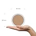 100% PURE Cream Foundation Concealer Face Makeup Medium to Full Matte Coverage, Rich Hydrating Dry Skin Balance, Vegan Fruit Pigmented Golden Peach Color (Medium Tan with Neutral Undertones) - 0.32 oz