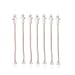 Yosoo 7Pcs Oil Lantern Wick Heat-Resistant Kerosene Wick for Ceramic Holders Torch Wine Bottle Oil Candle Lamp 4inch