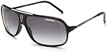 Carrera Cool Navigator Sunglasses,Black And White Frame/Grey Gradient Lens,one size, Sunglasses For You