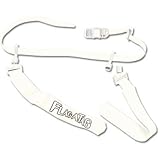 WHITE Flag-a-Tag Sonic Boom FLAG Football 1 Single REPLACEMENT BELT w/ 2 flags