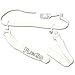 WHITE Flag-a-Tag Sonic Boom FLAG Football 1 Single REPLACEMENT BELT w/ 2 flags