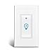Smart Switch, Homeyard Smart Light Switch In-Wall Phone WiFi Remote Control Wireless Switch No Hub Required, Compatible with Alexa and Google Assistant (1 pack)
