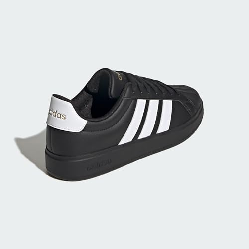 Sapatilhas Streettalk Masculinas, Core Black/FTWR Branco/Mate Gold, 42 EU