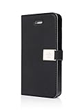 iphone 4 Case,iphone 4s case,By Ailun,Wallet Case,PU Leather Case,Credit Card Holder,Flip Cover Skin[Black]with Screen Protector and Styli Pen