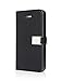 iphone 4 Case,iphone 4s case,By Ailun,Wallet Case,PU Leather Case,Credit Card Holder,Flip Cover Skin[Black]with Screen Protector and Styli Pen