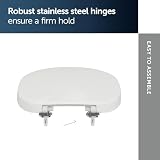 Ideal Standard Tempo Toilet Seat Cover Duroplast White Rounded Easy Install view 4