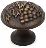 Century Hardware 19427-ALB Vineyard Solid Brass Knob, Brass/Antique Brass