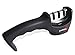 Lantana Chef Knife Sharpener, Soft Grip 3-Stage Professional Knife Sharpening System (for Ceramic and Steel Knives of All Sizes), Black