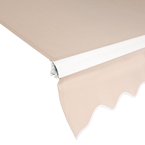 Best Choice Products 98x80in Retractable Patio Sun Shade Awning Cover w/UV- & Water-Resistant Fabric, Aluminum Frame, Crank Handle Best Choice Products 98x80in Retractable Patio Sun Shade Awning Cover w/UV- & Water-Resistant Fabric, Aluminum Frame, Crank Handle