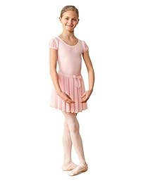 Falda plisada con elástico en la cintura de la colección Capezio para niñas