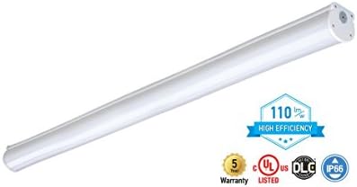 4-PACK ASD LED Seamless Vapor Proof Fixture 8ft 60W 4000K UL Listed DLC Certified IP66 110 Lm/W - Bright White (Only $264 per fixture)