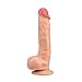 YI-LIGHT 9 inch Long Giant Massager with Huge Massager Suckerthumb 1